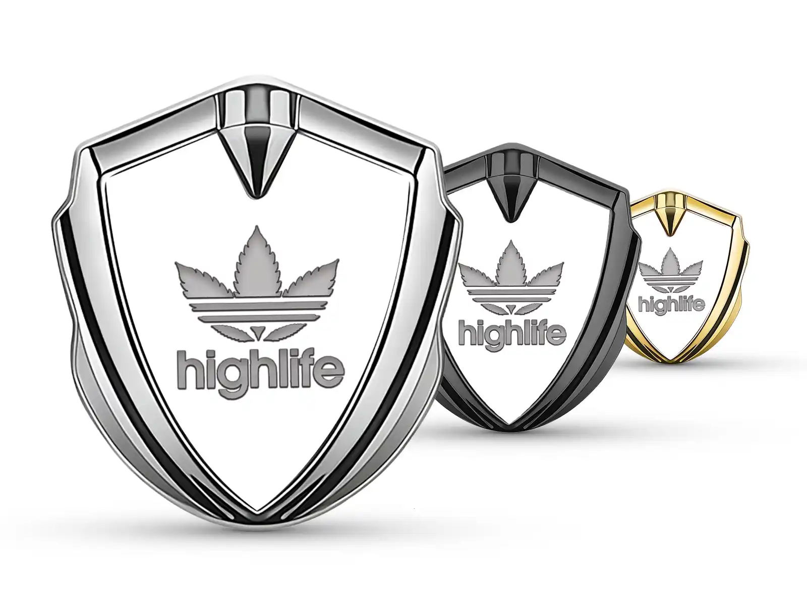 Domed Emblem Badge Design Focused Stylish
